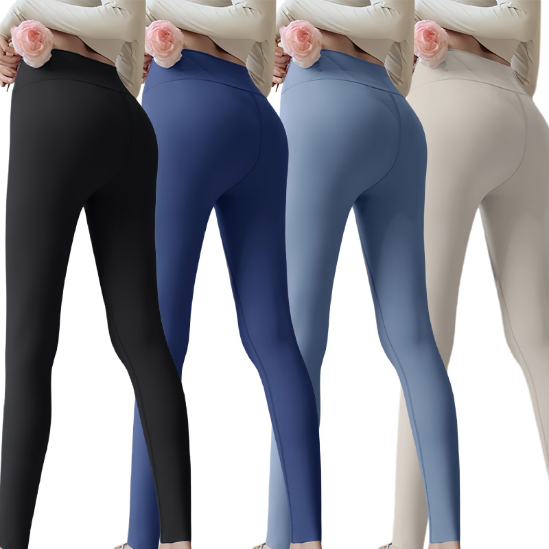 Yoga Fitness Gym - เซ็กซี่ ซัมเมอร์ ฮอตเซลล์ โยคะเลกกิ้งเอวสูง ระบายอากาศได้ดี แห้งเร็ว