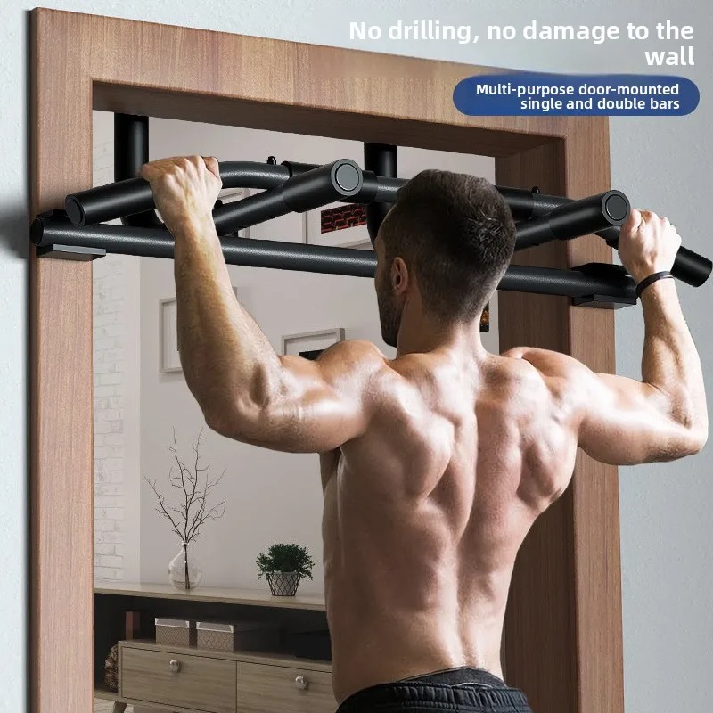 Pull Up Bar Doorframe - ประตูอเนกประสงค์พร้อมบาร์เดี่ยวและบาร์คู่, กรอบประตูภายใน, บาร์ดึงขึ้นเดี่ยวและคู่, บาร์คู่ขนานสำหรับบ้าน