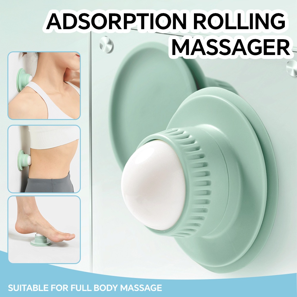 Shoulder Massage Ball - ลูกกลิ้งนวดแบบพกพา บรรเทาอาการปวดกล้ามเนื้อ คอ หลัง แขน เครื่องมือฟื้นฟู
