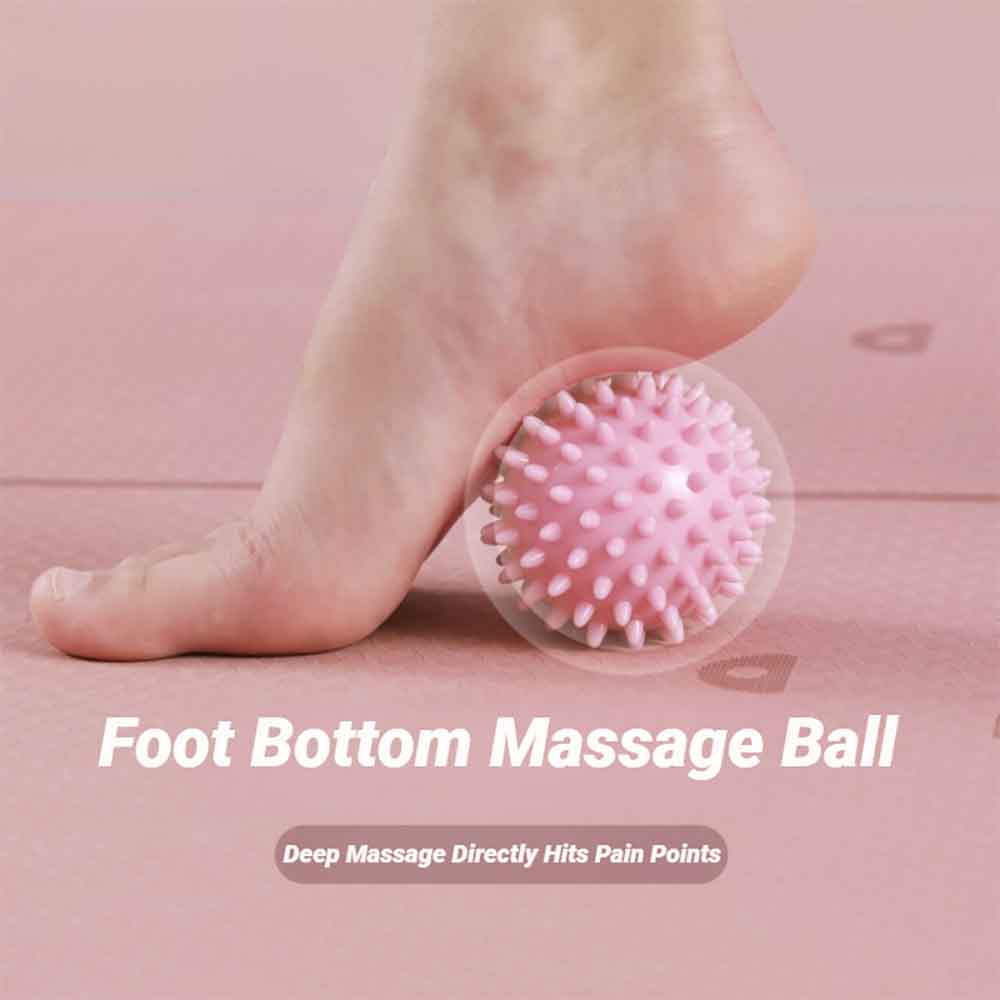 Shoulder Massage Ball - ลูกบอลนวดโยคะ ลูกบอลนวดฟาสเชีย สำหรับออกกำลังกาย ฟื้นฟูกล้ามเนื้อ บรรเทาอาการปวดเมื่อย ใช้ได้กับไหล่