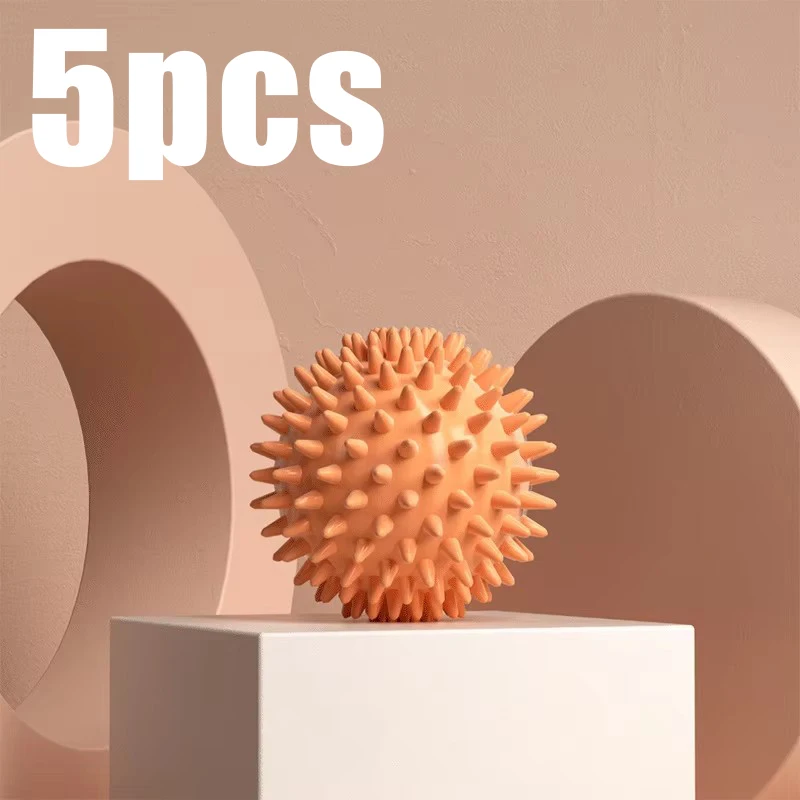 Shoulder Massage Ball - 1/5PCS 6 ซม.นวด Fascia กล้ามเนื้อนวดผ่อนคลายโยคะฟิตเนสไหล่คอนวดเท้า Hard