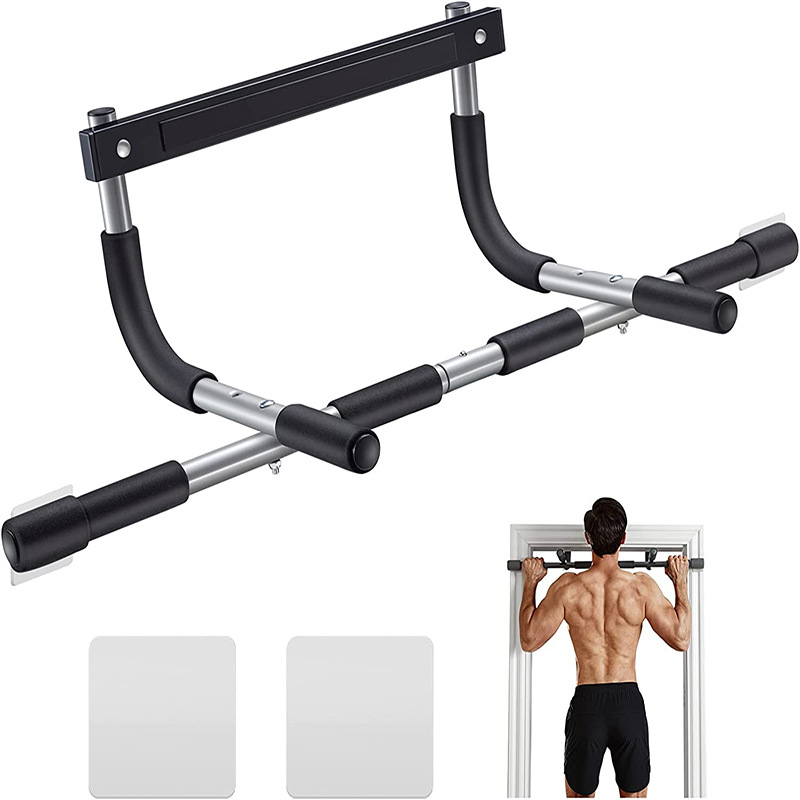 Pull Up Bar Doorframe - อุปกรณ์ออกกำลังกายในบ้าน บาร์โหนแบบเดี่ยวและแบบคู่ ติดตั้งบนวงกบประตู บาร์คู่ขนาน อุปกรณ์ออกกำลังกายแบบพกพา