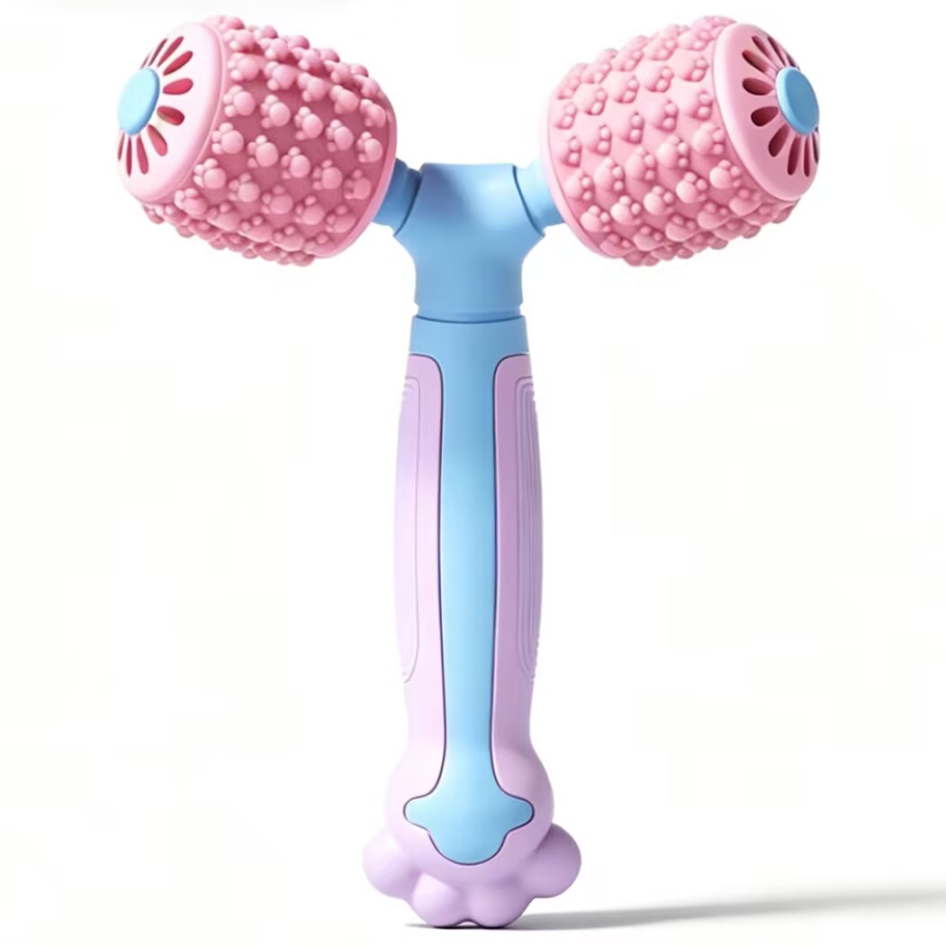 Yoga Fitness Gear - ไม้กายสิทธิ์นวดโยคะสำหรับน่องและต้นขา ลูกกลิ้งผ่อนคลายกล้ามเนื้อ อุปกรณ์เสริม ฟิตเนส ลูกกลิ้งนวด