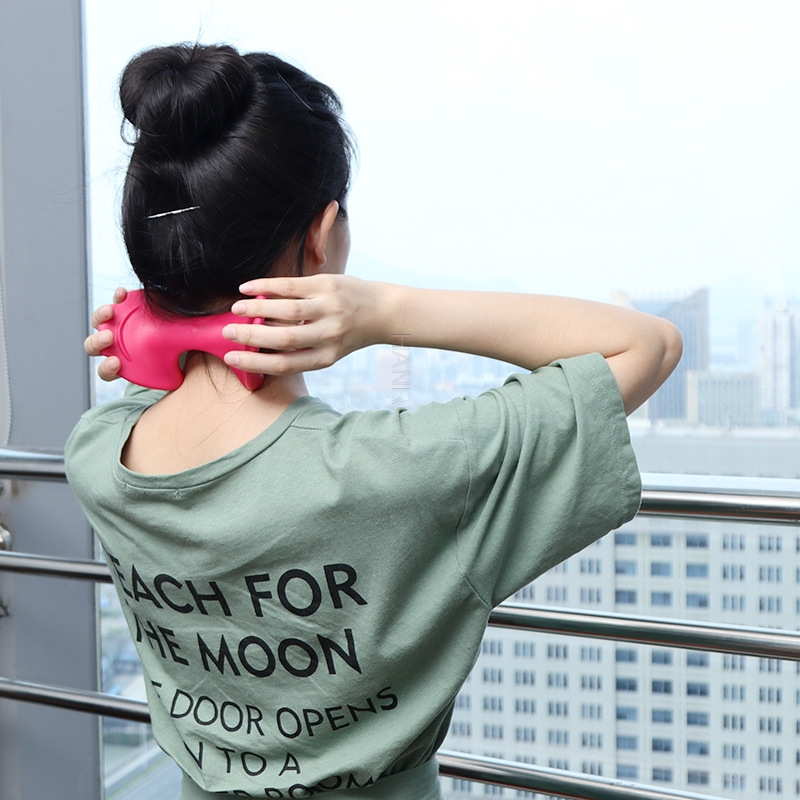 Shoulder Massage Ball - เครื่องนวดคอและคอ เครื่องนวดเส้นเมอริเดียนด้วยตนเองในครัวเรือน เครื่องนวดคอ ไหล่ และคอ