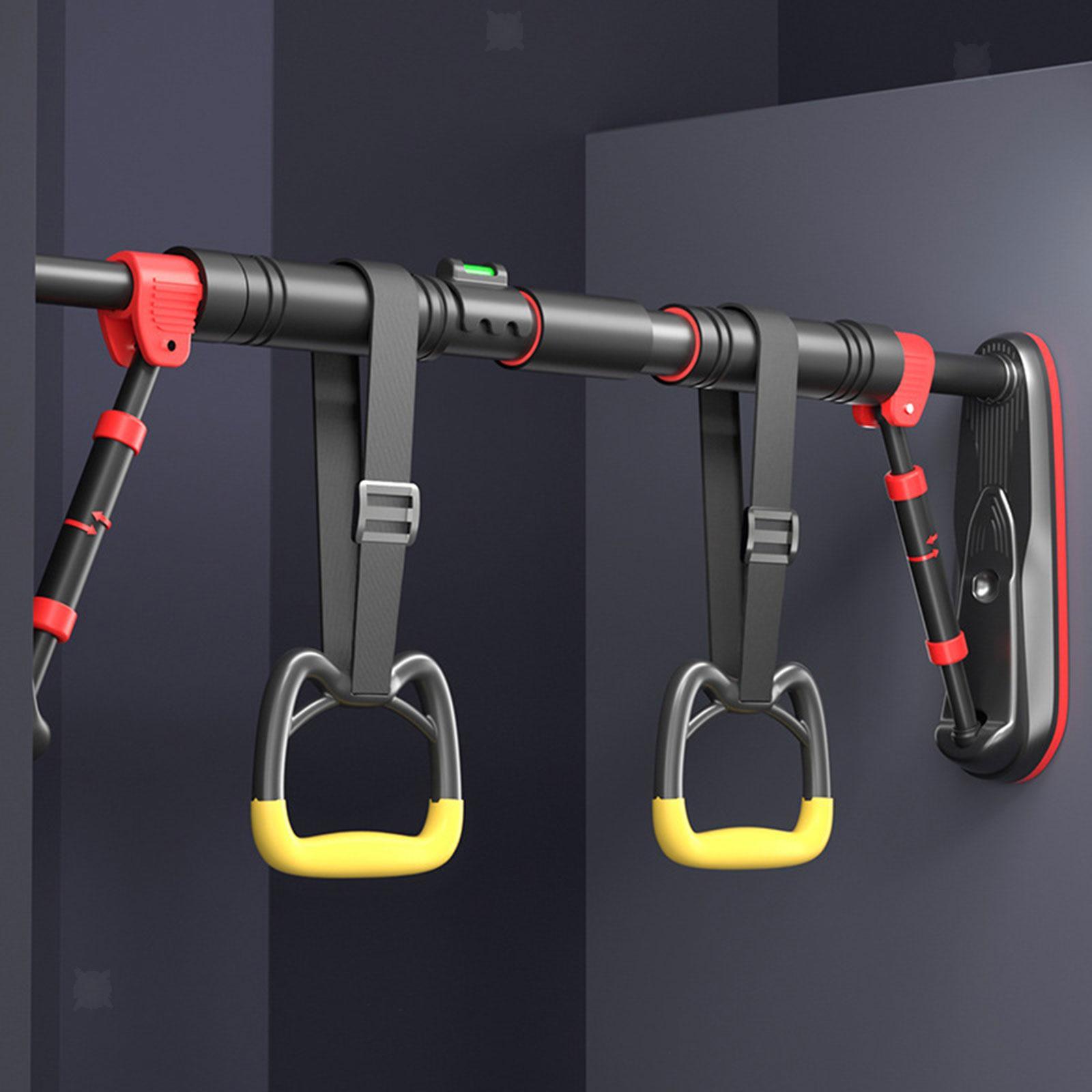 Pull Up Bar Doorframe - บาร์โหนแบบกว้างพิเศษสำหรับออกกำลังกาย ติดตั้งกับกรอบประตูพร้อมที่จับบุนุ่ม ไม่ต้องใช้สกรู สำหรับแขวนในช่องประตูหรือที่บ้าน