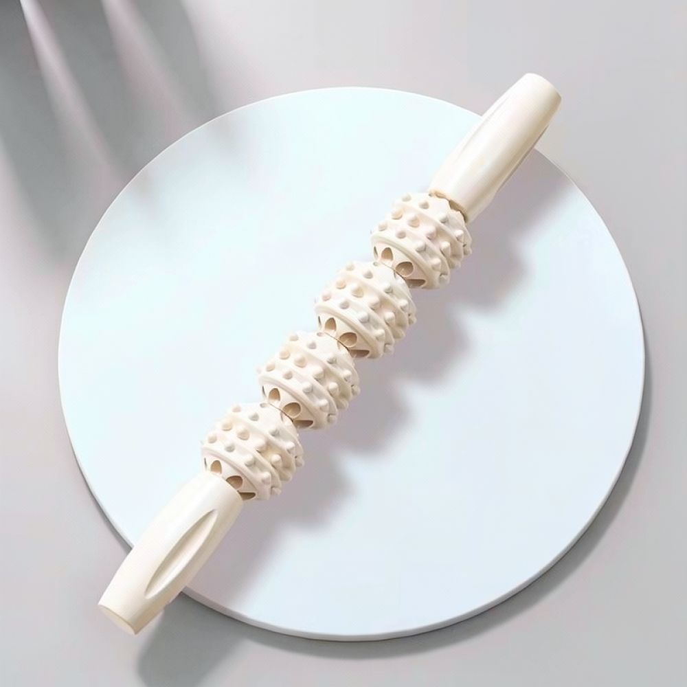 ไม้ลูกกลิ้งนวดกล้ามเนื้อแบบมือ - Yoga Fitness Gear บทวิจารณ์และราคา