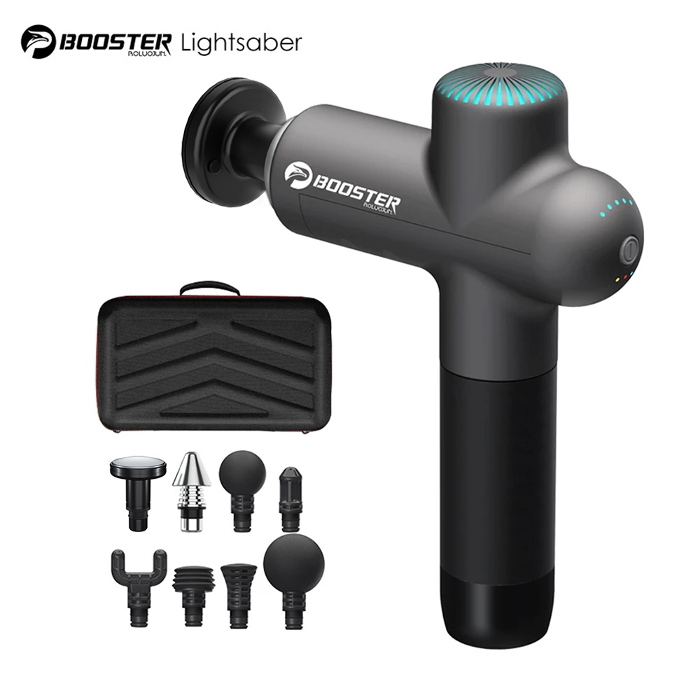 Booster นวดปืนเครื่องนวดคอไฟฟ้ - Vibration Massage Gun บทวิจารณ์และราคา