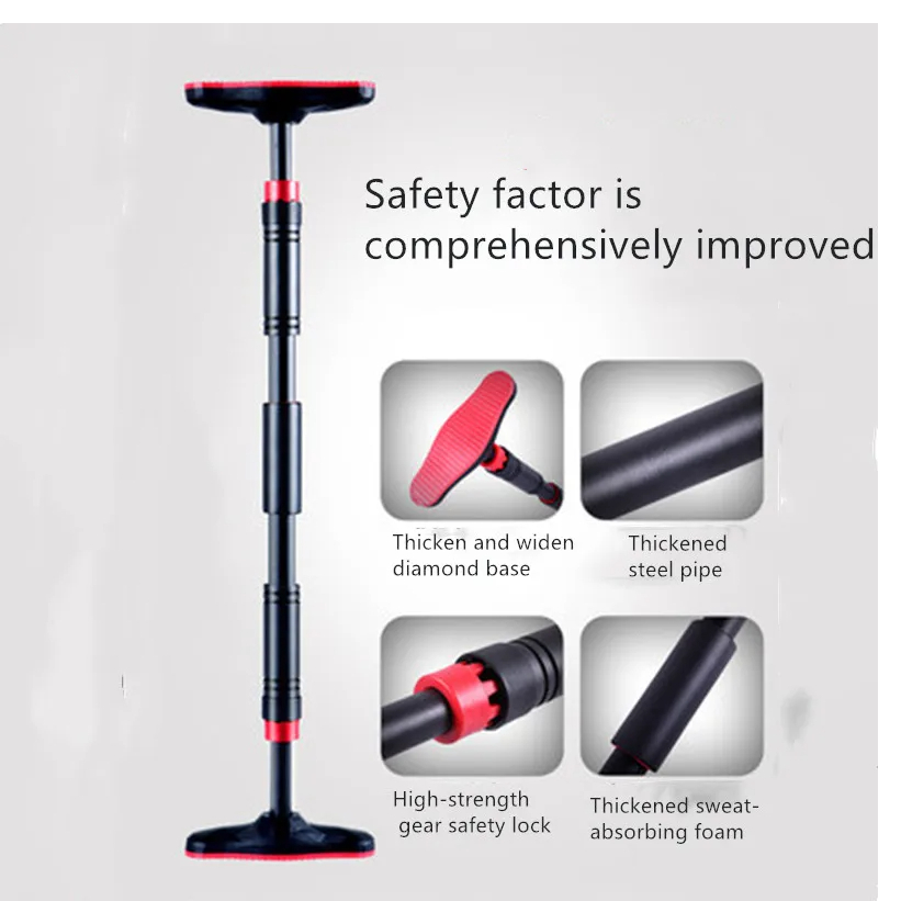 บาร์เหล็กปรับระดับได้สำหรับประ - Pull Up Bar Doorframe บทวิจารณ์และราคา