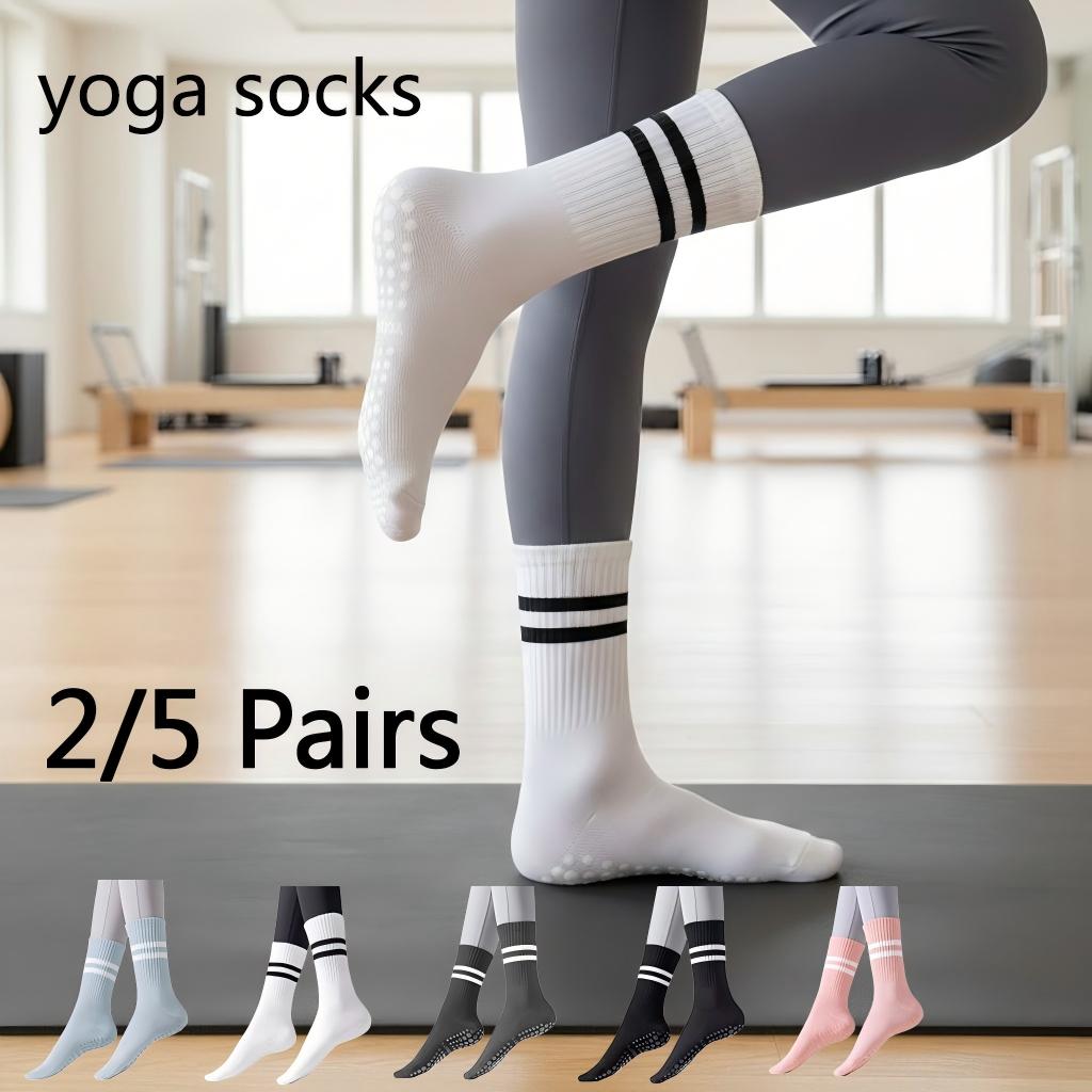 ถุงเท้าโยคะกันลื่นสำหรับผู้หญิ - Yoga Fitness Dance บทวิจารณ์และราคา