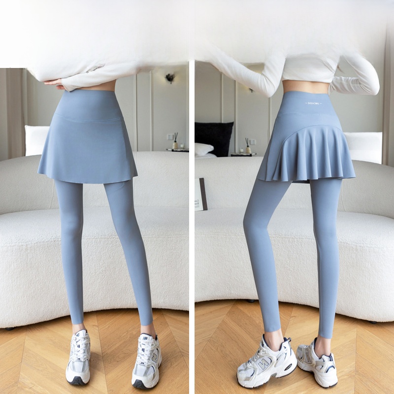 กางเกงโยคะไซส์ใหญ่ กระโปรงทรงเ - Yoga Fitness Online บทวิจารณ์และราคา