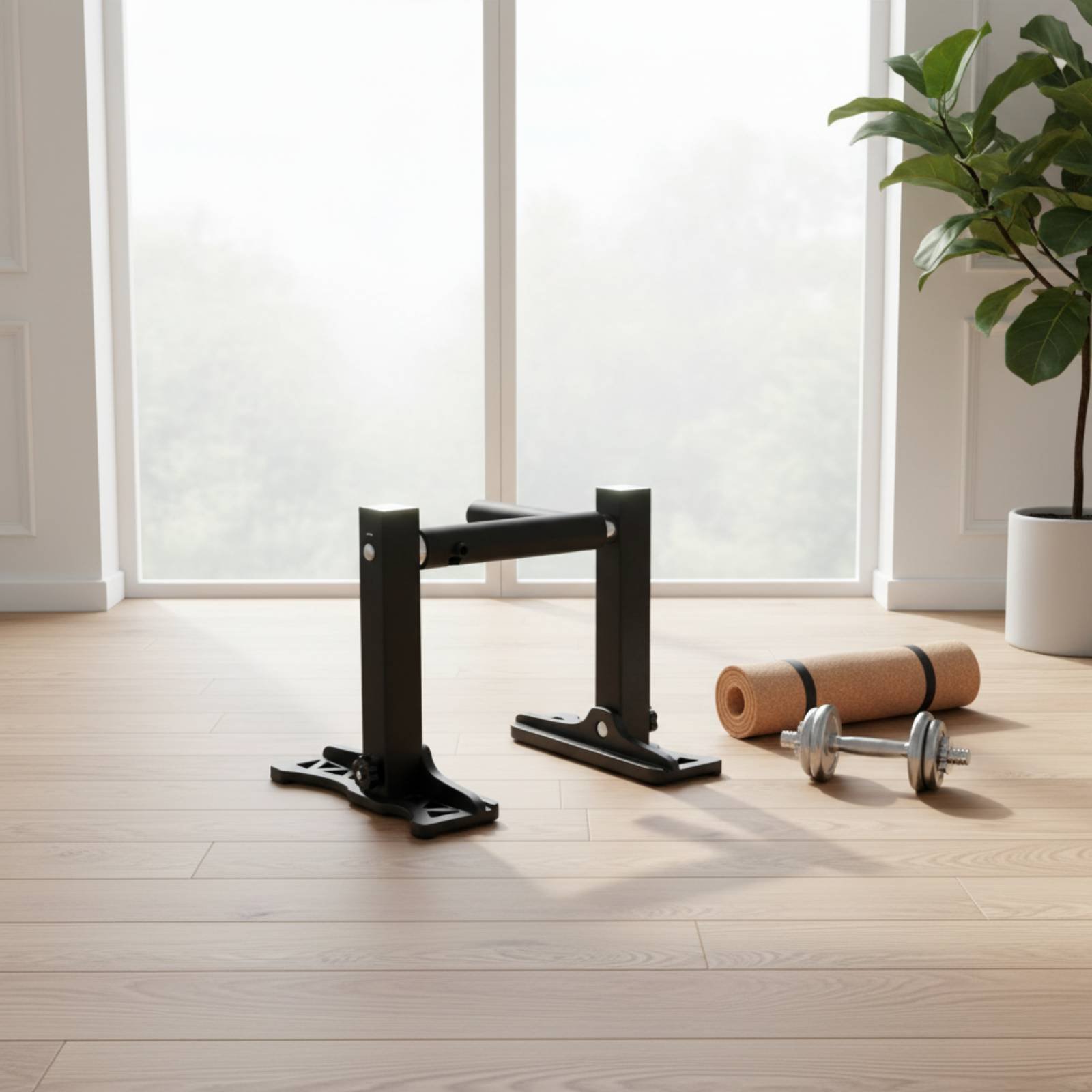 แท่นดึงข้อแบบปรับได้ 2 ชิ้น ปร - Pull Up Bar Doorframe บทวิจารณ์และราคา