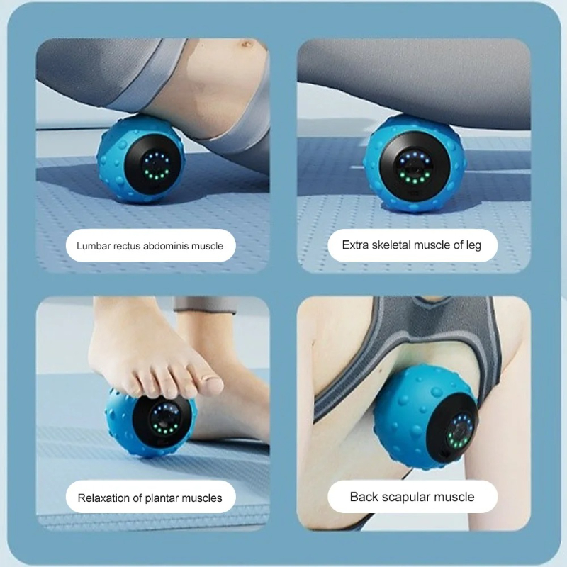ลูกบอลนวดสั่นสะเทือนไฟฟ้าแบบมี - Shoulder Massage Ball บทวิจารณ์และราคา