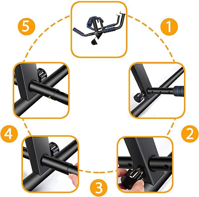 บาร์โหนติดประตูอเนกประสงค์ บาร - Pull Up Bar Doorframe บทวิจารณ์และราคา