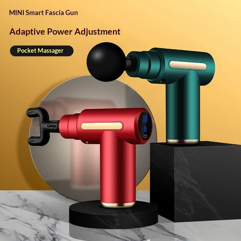 ปืนนวดขนาดเล็กแบบพกพา USB ชาร์ - Vibration Massage Gun บทวิจารณ์และราคา