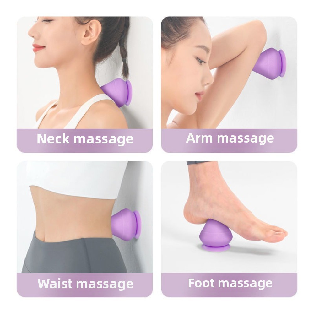 ซิลิโคนนุ่มมือถือการดูดซับสไตล - Shoulder Massage Ball บทวิจารณ์และราคา