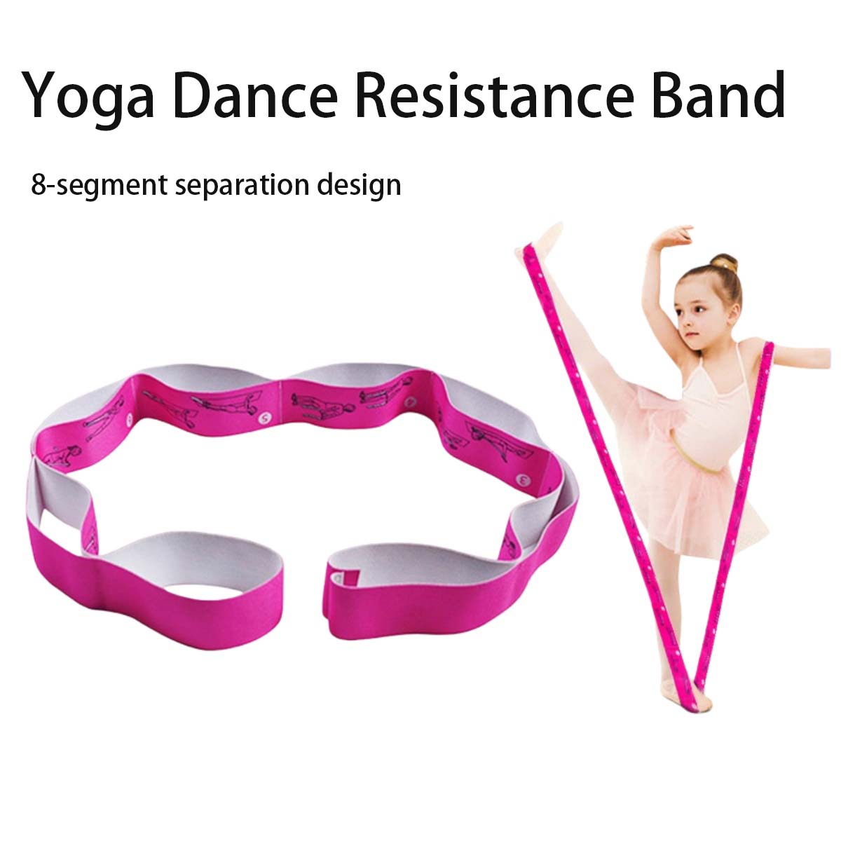 ยางยืดออกกำลังกายโยคะ 1 ชิ้น ส - Yoga Fitness Images บทวิจารณ์และราคา