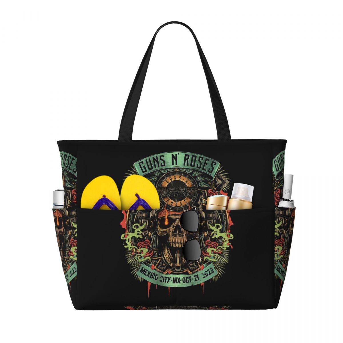 กระเป๋าโท้ทลายกันส์ แอนด์ โรสส - Yoga Fitness Merch บทวิจารณ์และราคา