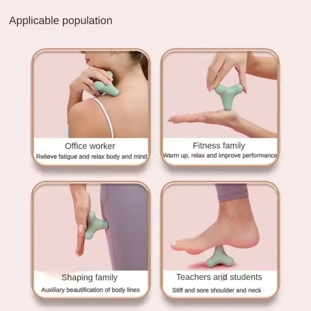 ลูกบอลนวดฟาสเชียสี่มุม สำหรับน - Shoulder Massage Ball บทวิจารณ์และราคา