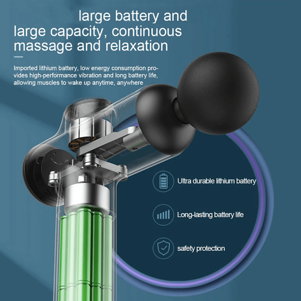 99 ระดับนวดปืน Fascia กล้ามเนื - Vibration Massage Gun บทวิจารณ์และราคา
