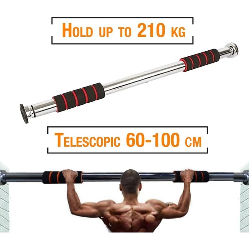 บาร์โหนติดประตูแบบยืดหดได้ สำห - Pull Up Bar Doorframe บทวิจารณ์และราคา