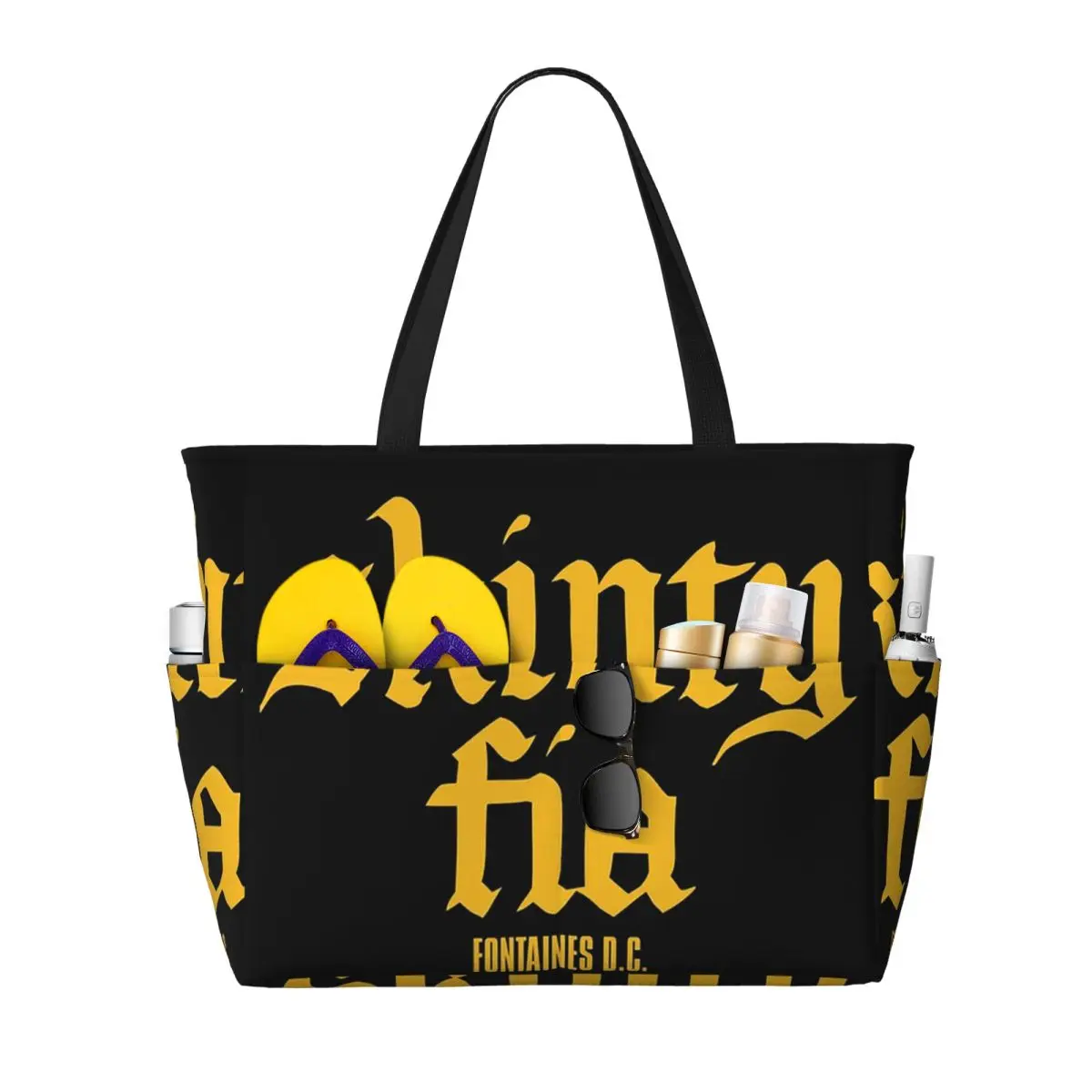 กระเป๋าถือ Fontaines DC Merch  - Yoga Fitness Merch บทวิจารณ์และราคา