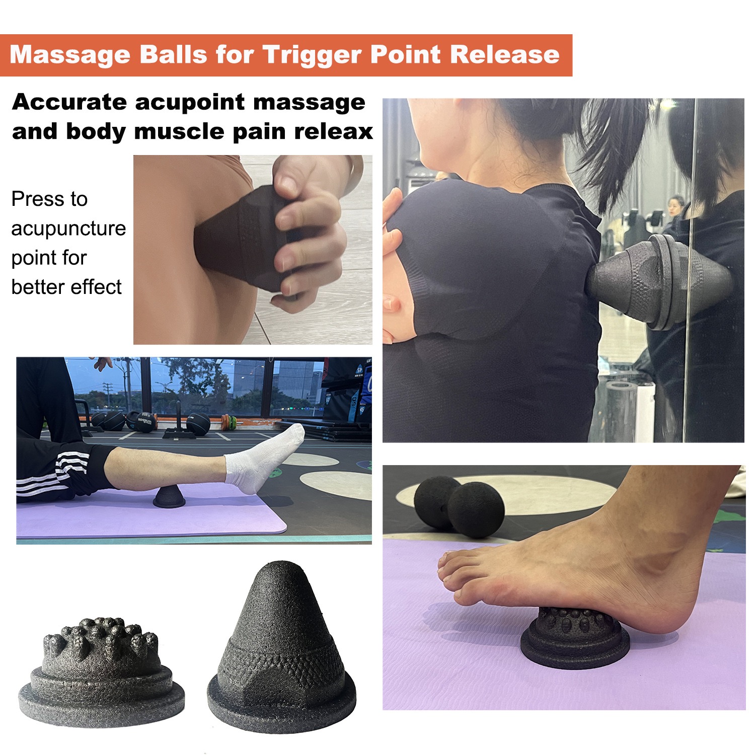 ชุดลูกกลิ้งนวดฟาสเชีย 5-in-1 ช - Shoulder Massage Ball บทวิจารณ์และราคา