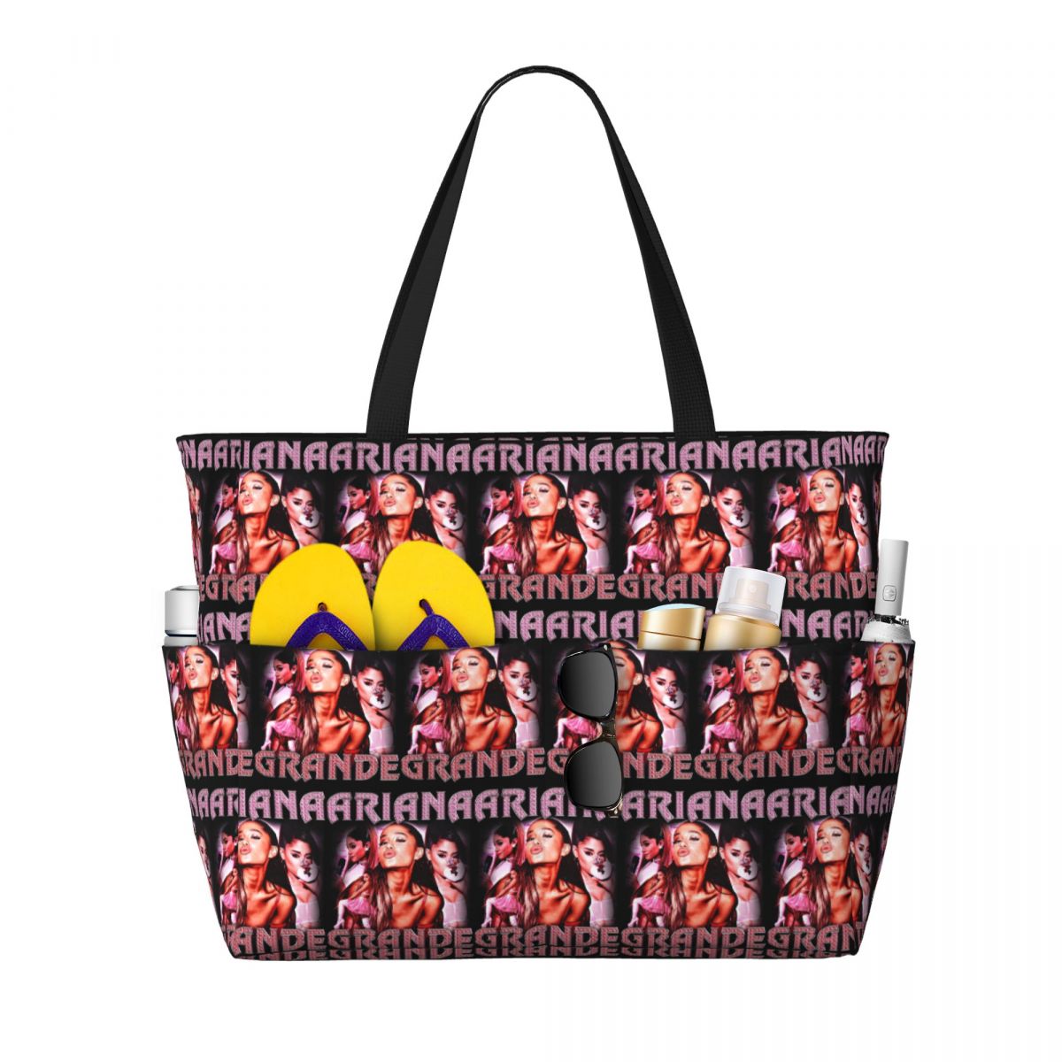 กระเป๋าโท้ทลาย Ariana Grande S - Yoga Fitness Merch บทวิจารณ์และราคา