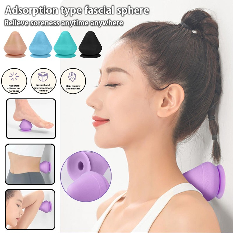 ลูกบอลนวดแบบดูดซับใหม่ สำหรับน - Shoulder Massage Ball บทวิจารณ์และราคา