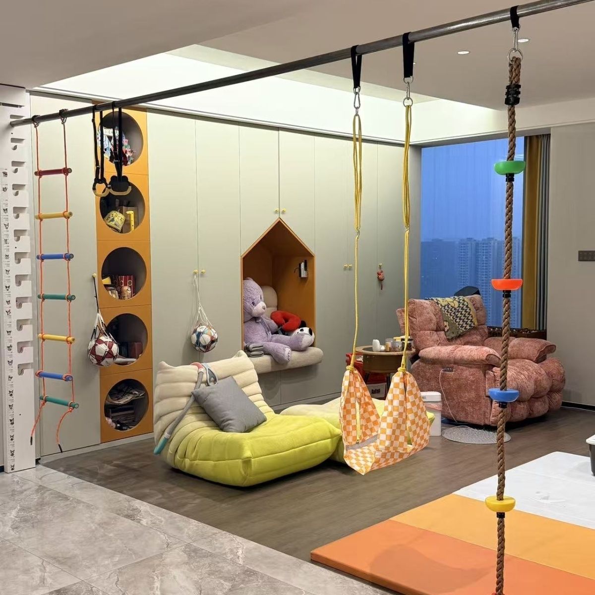 ราวบันไดระเบียงแบบไม่ต้องเจาะ  - Pull Up Bar Doorframe บทวิจารณ์และราคา